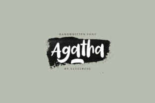 Agatha: A Bold Handwritten Typeface for Memorable Branding