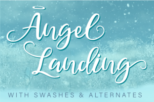 Angel Landing Script Font for Elegant Branding