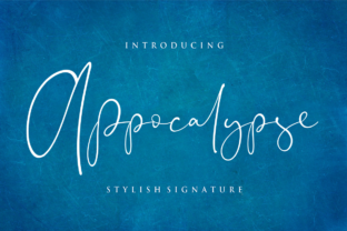 Appocalypse: The Signature Script Font for Polished Branding