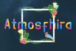 Atmosfhira: The Playful Color Font for Bold Brand Displays