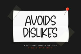 Avoids Dislikes: The Beachy Script Handwritten Font for Crafters