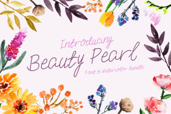 Beauty Pearl: A Modern Signature Font for Luxurious Campaign Design