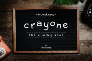 Crayone: The Handwritten Chalky Sans for Digital Branding