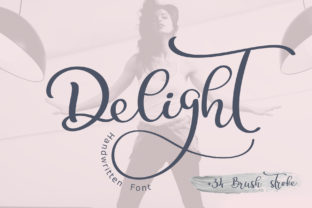 Delight Font Review: Elegant Script Handwritten Fonts for Editorial Design