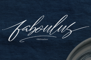 Faboulus: A Modern Script Handwritten Font for Branding and Creative Projects
