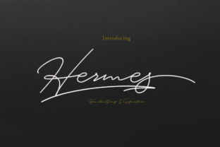 Hermes: The Monoline Signature Font for Modern Web Design