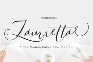 Laurretta: A Modern Calligraphy Font for Elegant Web Design