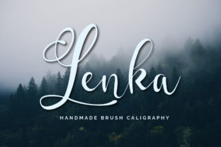 Lenka: A Handwritten Script Font for Editorial Softness