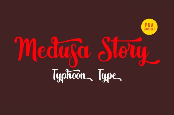Medusa Story: The Bold Script Font for Scroll-Stopping Campaigns