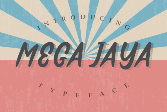 Mega Jaya: The Playful Script Handwritten Font for Modern Branding