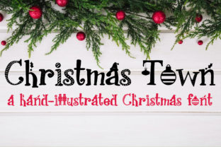 PN Christmas Town: The Hand-Drawn Typeface for Festive Branding