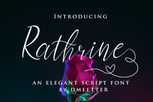 Rathrine: The Elegant Script Font for Chic Brand Identity