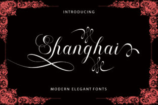 Shanghai: The Elegant Script Handwritten Font for Polished Brand Identity