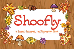 Shoofly Hand Lettered Script Font for Creative Projects