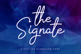 The Signate: A Stylish Handwritten Signature Font for Premium Brand Campaigns
